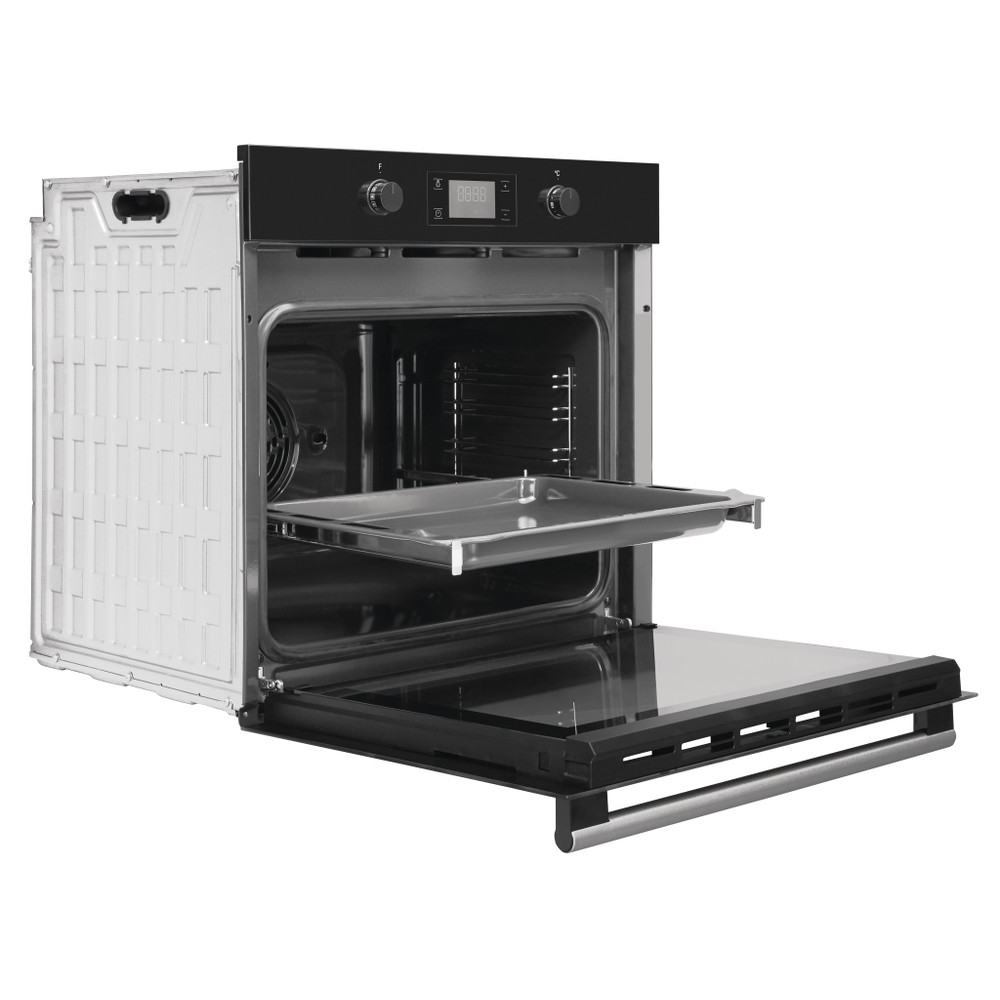 Hotpoint_Ariston Fornos Encastre FA2 841 JH BL HA Elétrico A+ Perspective open