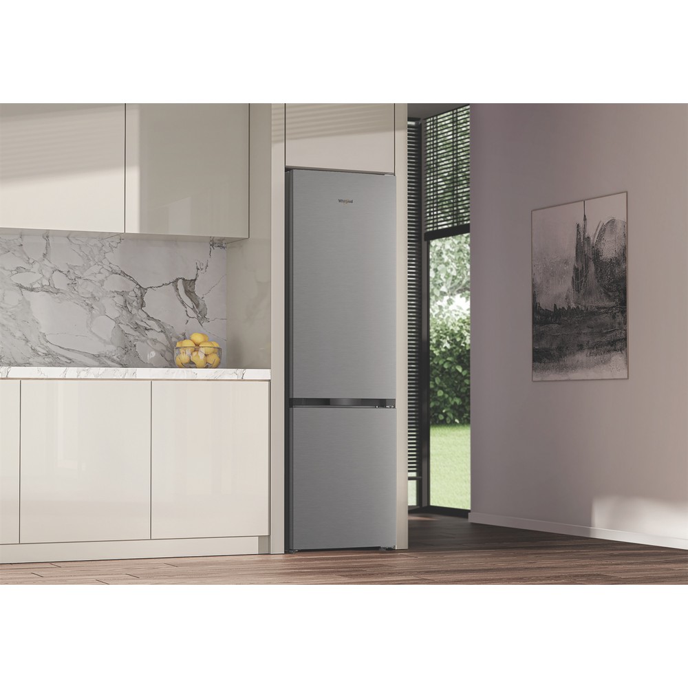 Whirlpool Kombinirani hladnjak Samostojeći WHK 22414 X8EA ARC 764 Manhattan Gray 2 doors Lifestyle perspective