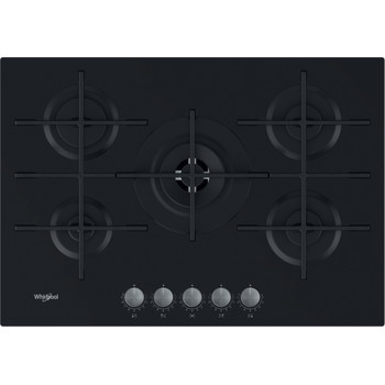 Whirlpool Főzőlap GOWL 728/NB Fekete Gáz Frontal
