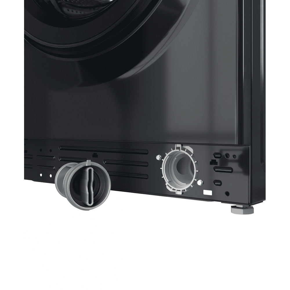 Hotpoint_Ariston Lave-linge Pose-libre CNM11 8458 BK FR Noir Lave-linge frontal B Filter