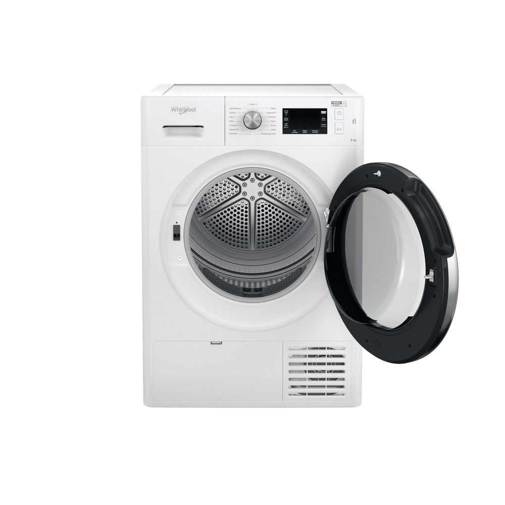Whirlpool Sèche-linge FFT M22 9X3BX FR Blanc Frontal open