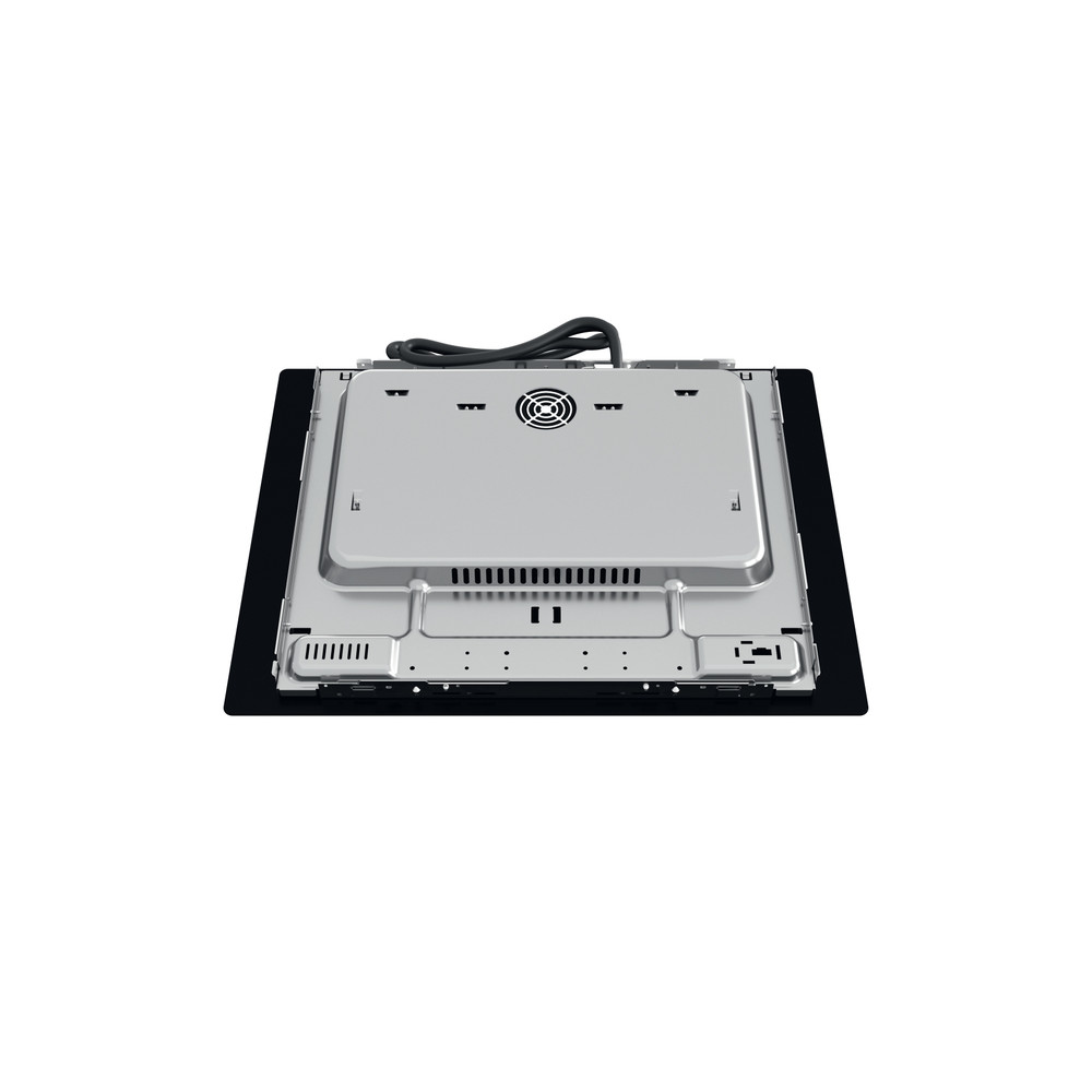 Whirlpool Kookplaat WF S9365 BF/IXL Zwart Induction vitroceramic Back / Lateral