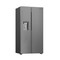 Whirlpool Side-by-Side Свободностоящи WHG2 6643I X4E ARC 764 Manhattan Gray Frontal