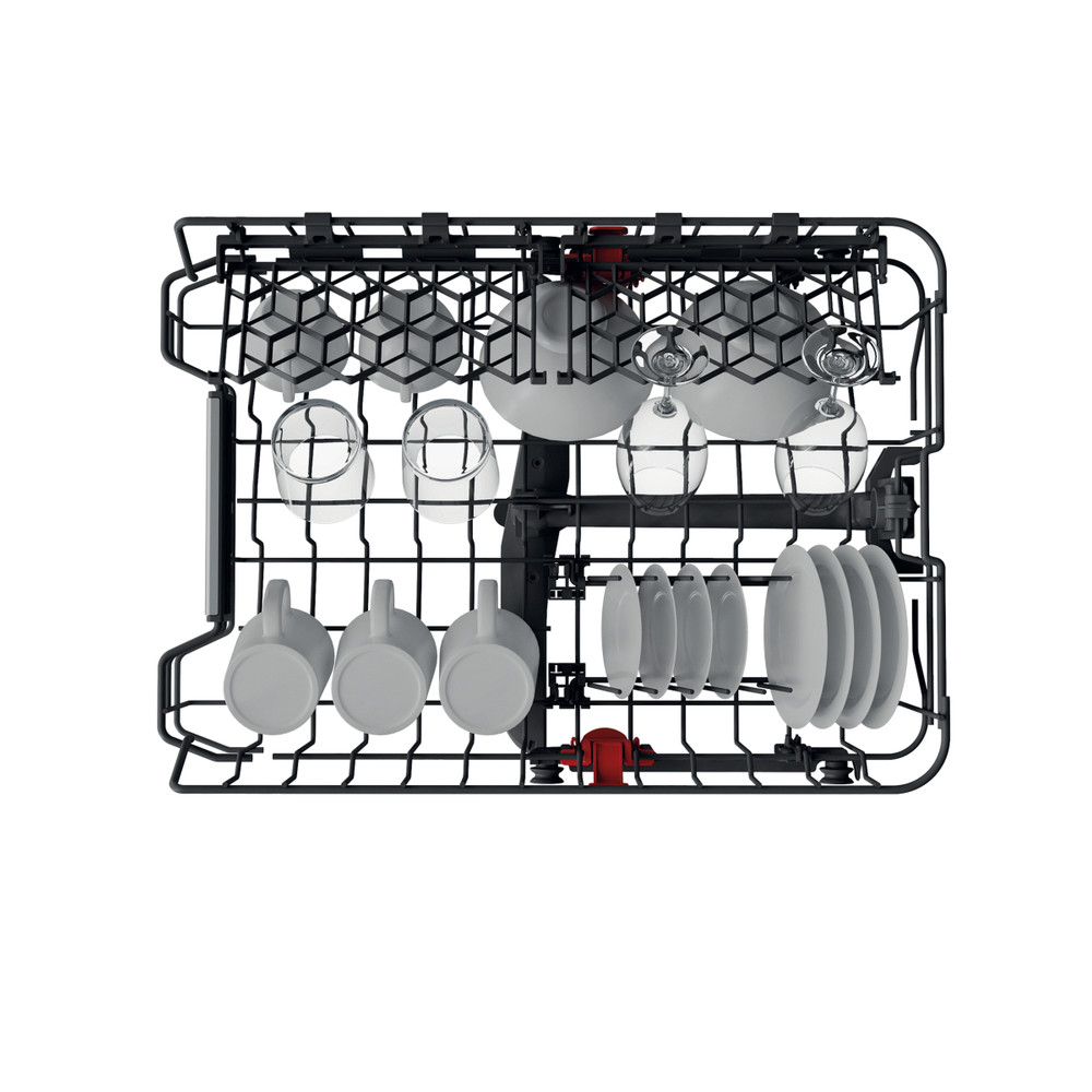 Whirlpool Mosogatógép Beépíthető WSIP 4O23 PFE Full-integrated E Rack