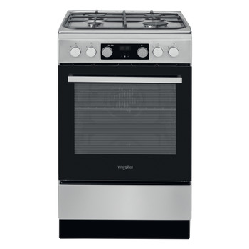 Whirlpool Tűzhely WS5G8CHX/E Inox Gáz Frontal