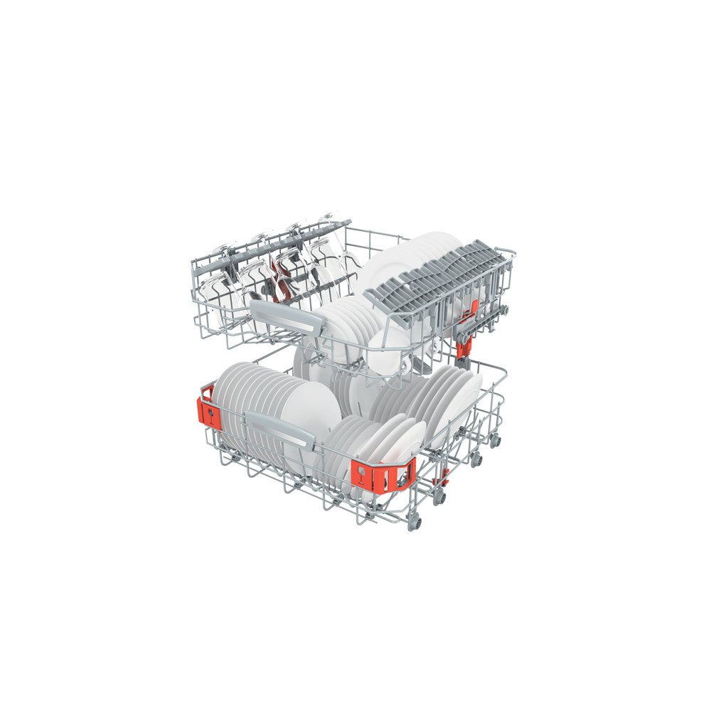 Hotpoint_Ariston Maşină de spălat vase Încorporabil HIC 3O33 WLEG Full-integrated D Technical Translucent