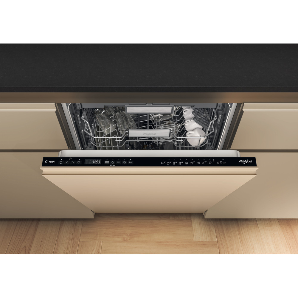 Whirlpool Lave-vaisselle Encastrable W7I HP40 LSC Tout intégrable C Lifestyle control panel