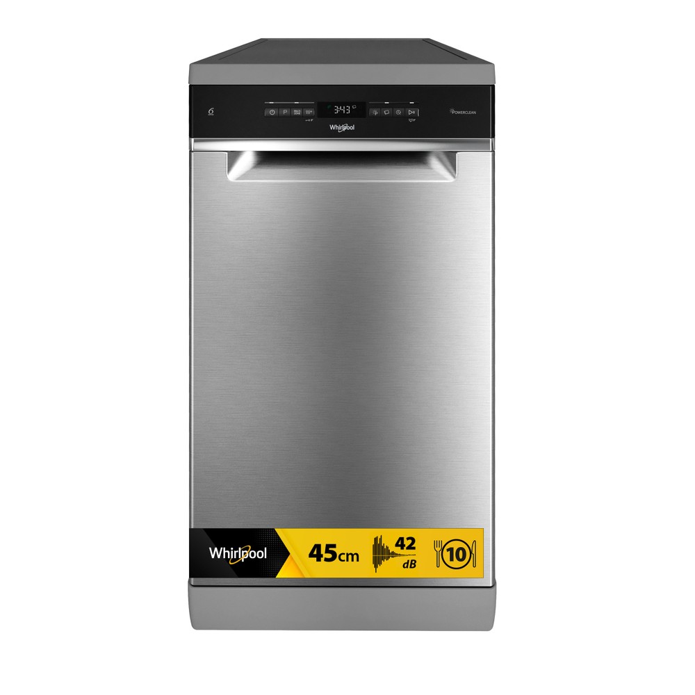 Whirlpool Vaatwasser Vrijstaand WH6FB10BS7A0X Vrijstaand B Frontal