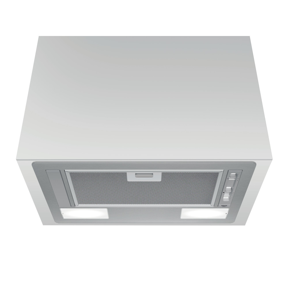 Hotpoint_Ariston Exaustor Encastre HCT 64 F L SS Inox Encastre Mecânico Frontal