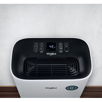 Whirlpool Dehumidifier DE20W5252 Branco Lifestyle control panel