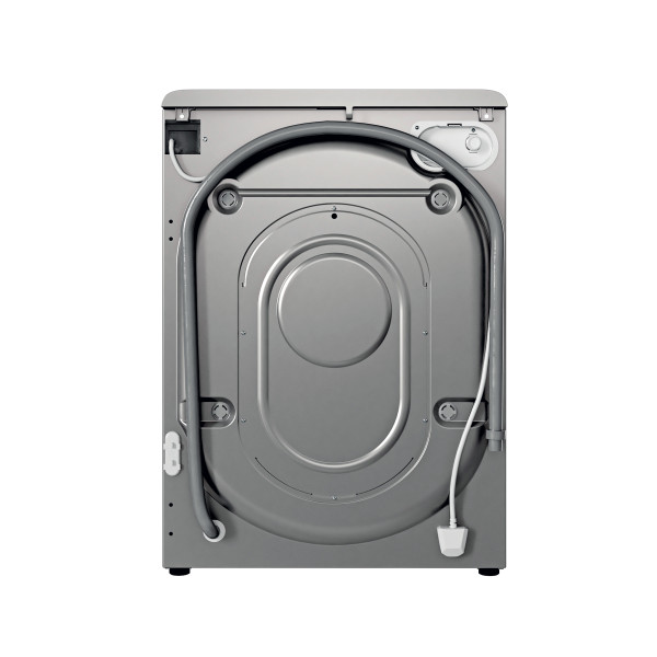 Indesit Washing machine Free-standing BWE 91496X SV UK Silver Front loader A Back / Lateral