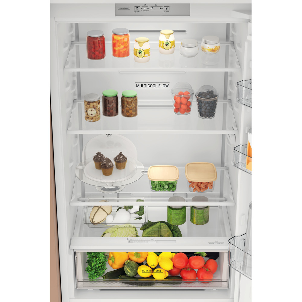 Hotpoint_Ariston Combiné Encastrable HA SP70 T111 Blanc 2 portes Drawer