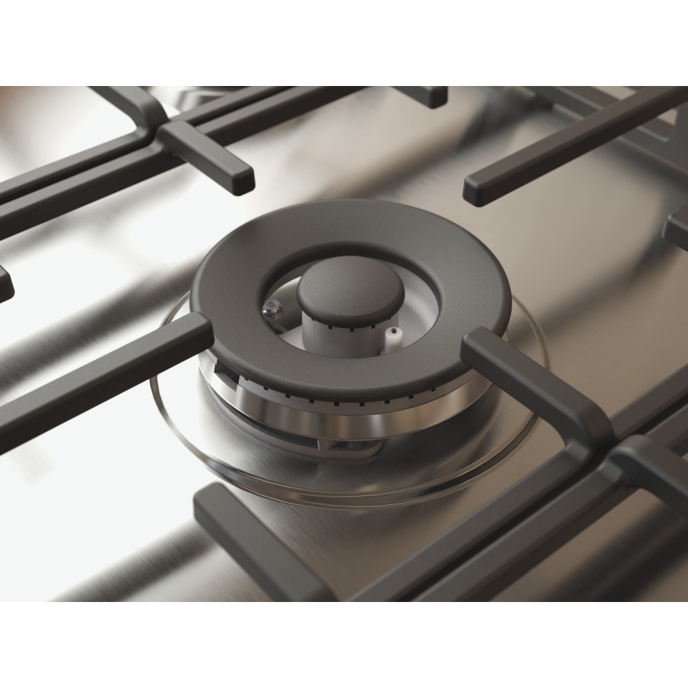Whirlpool Kookplaat TKRL 761 IX K Inox Gas Heating element