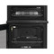 Indesit Double Cooker IDG6GB Black A+ Lifestyle frontal open