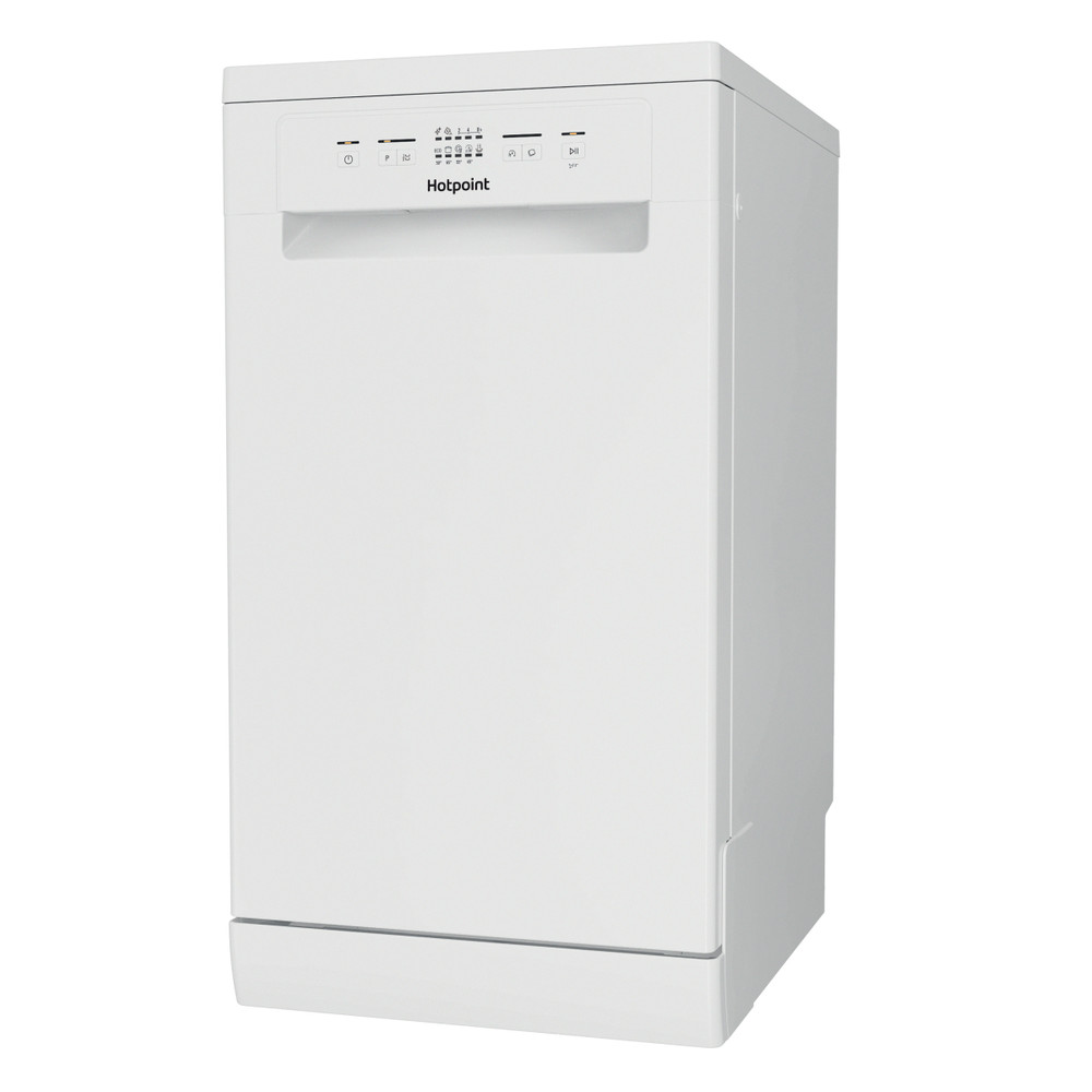 Hotpoint Dishwasher Free-standing HP2FE10CS90WUK Free-standing E Perspective