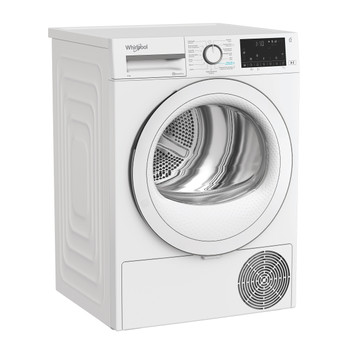 Whirlpool Droger C WD 84M WWS BE Wit Perspective