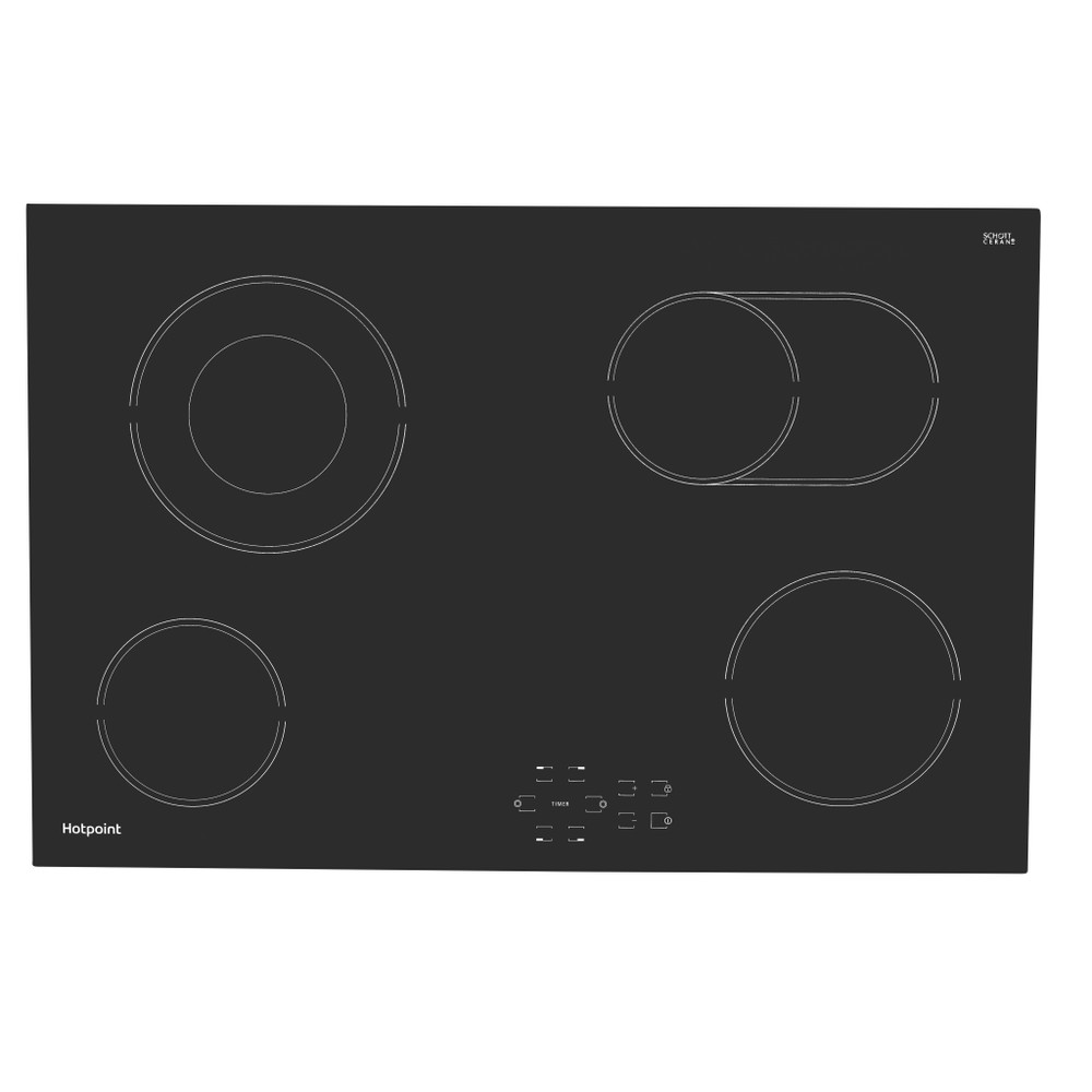 Hotpoint HOB HR 724 B H Black Radiant vitroceramic Frontal