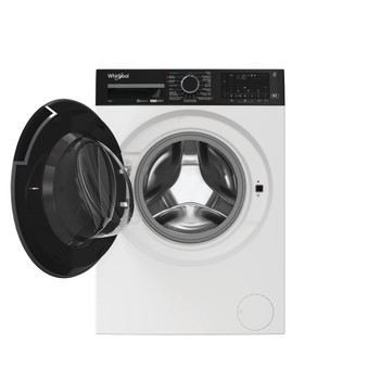 Whirlpool Wasmachine Vrijstaand WPM 210W ADS BE Wit Voorlader A Frontal open
