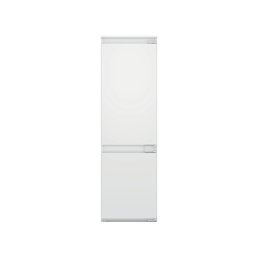 Hotpoint_Ariston Combiné Encastrable HAC18D011A1 FR Blanc 2 portes Frontal