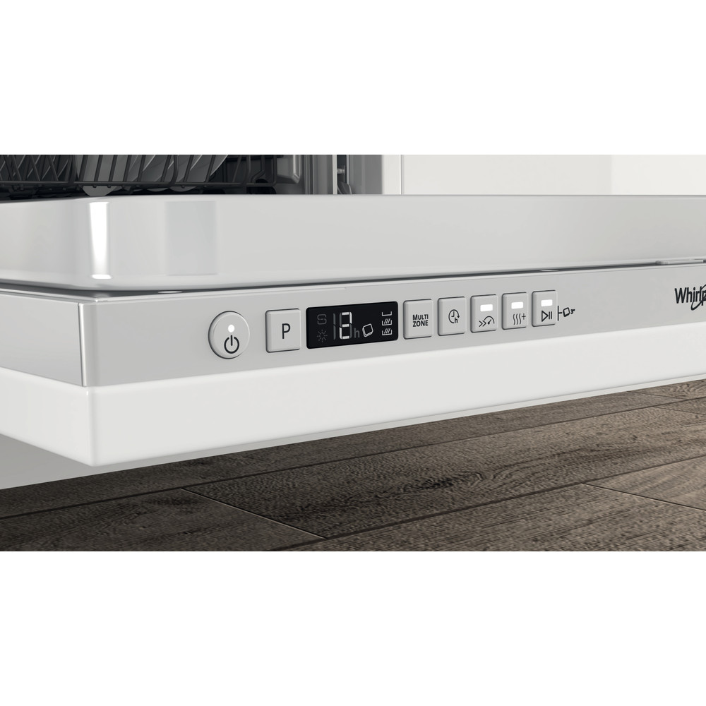 Whirlpool Vaatwasser Ingebouwd WIC 3C33 F Volledig geïntegreerd D Control panel