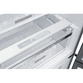 Whirlpool Combiné réfrigérateur congélateur Pose-libre W9 821D OX H 2 Optic Inox 2 portes Drawer