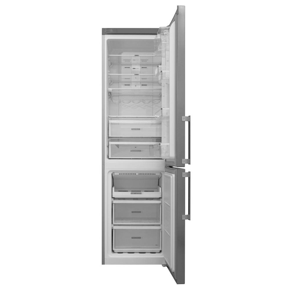 Whirlpool Kombinirani hladnjak Samostojeći W7 931T MX H Zrcalna/Inox 2 doors Frontal open