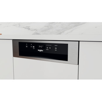 Whirlpool Mosogatógép Beépíthető WSBC 3M27  X Half-integrated E Lifestyle control panel