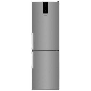 Whirlpool Hűtő/fagyasztó kombináció Szabadonálló W7 831T OX H Optic Inox 2 doors Frontal