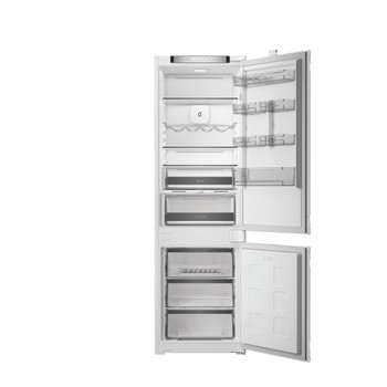 Whirlpool Hűtő/fagyasztó kombináció Beépíthető WHK2 5294 B7E1 Zinc Metal 2 doors Frontal open