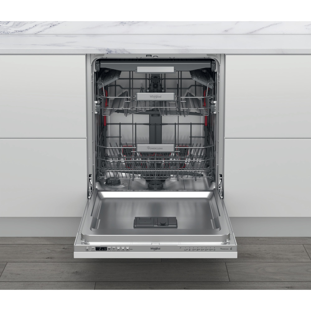 Whirlpool Vaatwasser Ingebouwd W0I D741A S Volledig geïntegreerd C Frontal open