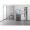 Whirlpool Fridge-Freezer Combination Free-standing W84BE 72 X UK 2 Inox 2 doors Perspective