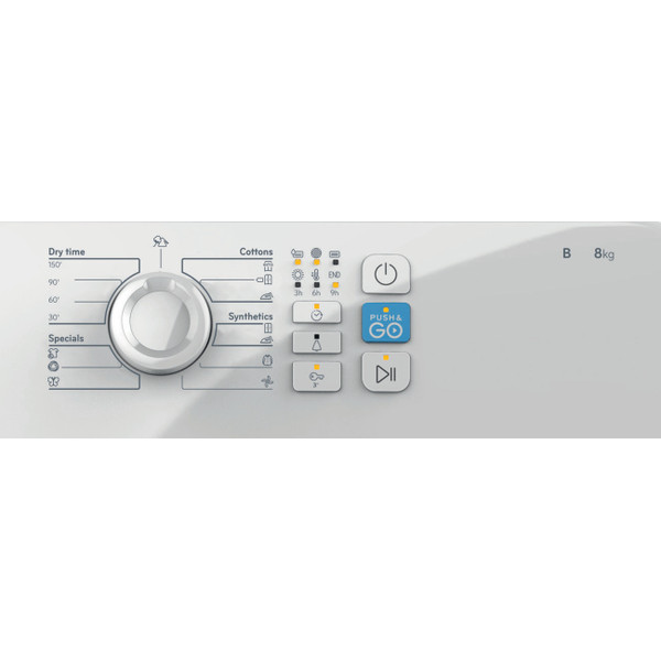 Indesit Sušilica YT CM08 8B EU Bijela Control panel