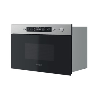 Whirlpool Four à micro-ondes Encastrable MBNA910X Stainless Steel Électronique 22 Micro-ondes uniquement 750 Perspective