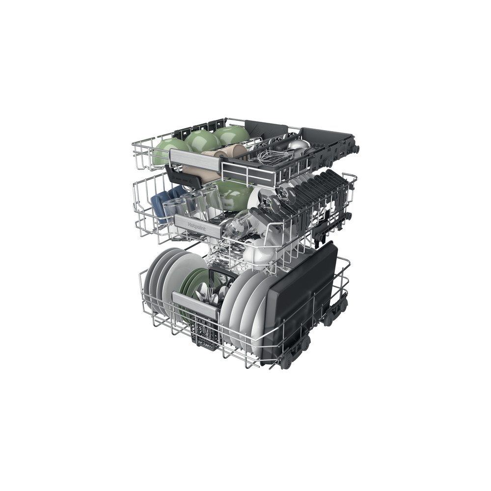 Hotpoint_Ariston Maşină de spălat vase Încorporabil H8I HP42 L Full-integrated C Technical Translucent