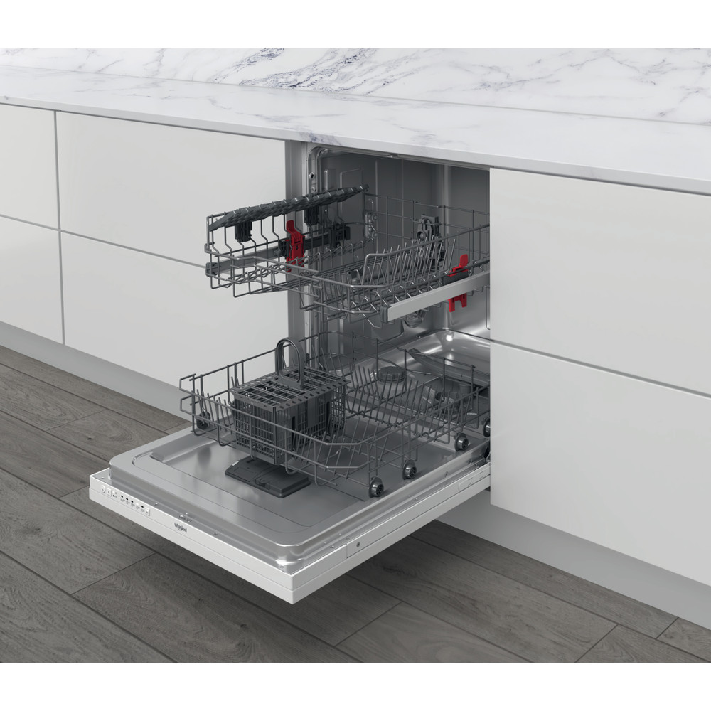 Whirlpool Perilica posuđa Ugradbeni WI 3010 Full-integrated F Perspective open