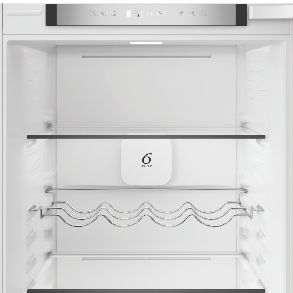 Whirlpool Koel/vriescombinatie Ingebouwd WHK2 5293 B5E Zinc Metal 2 deuren Filter