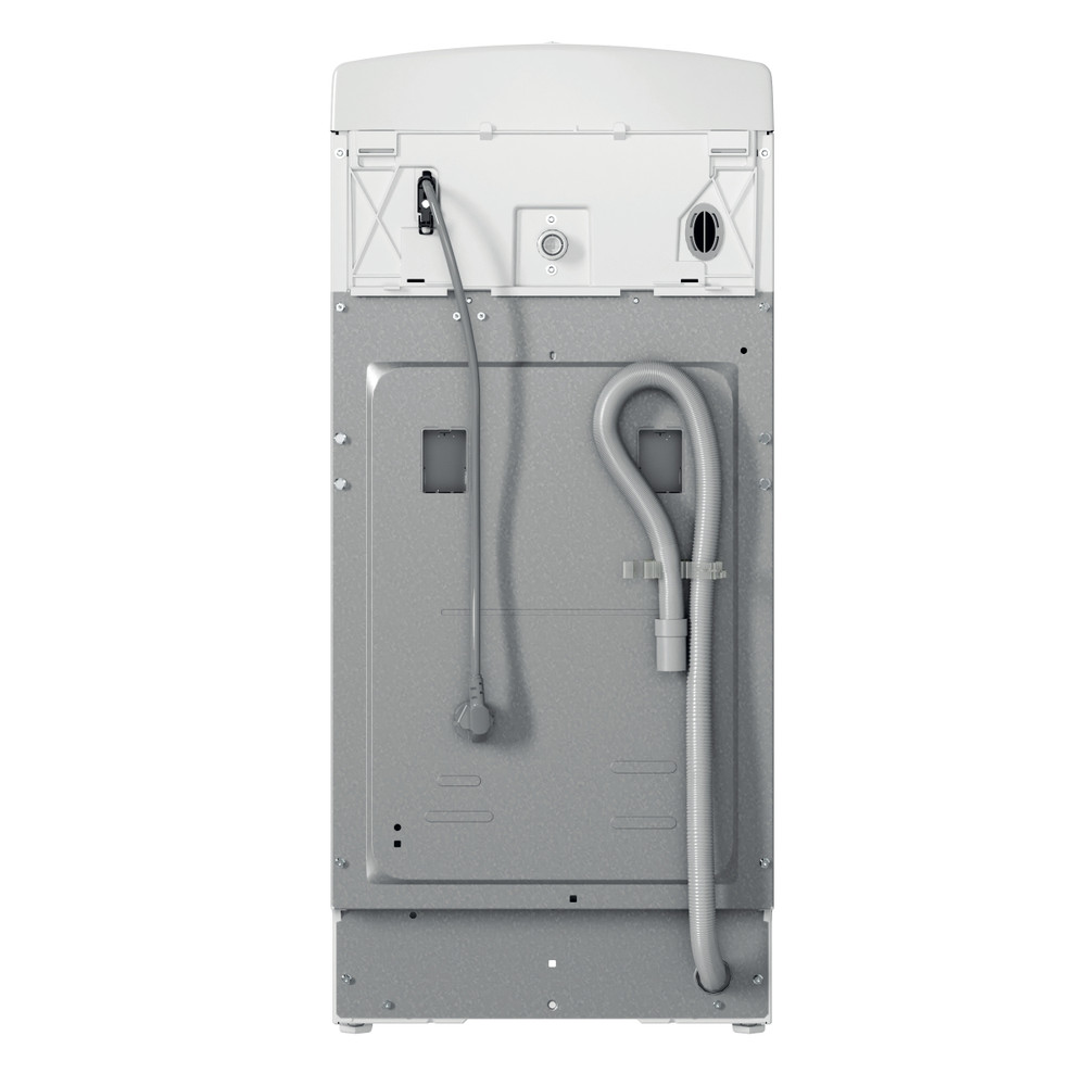 Whirlpool Пральна машина Соло TDLR 6040L EU/N Білий Top loader відсутній Back / Lateral