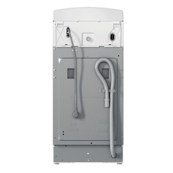 Whirlpool Пральна машина Соло TDLR 6040L EU/N Білий Top loader відсутній Back / Lateral