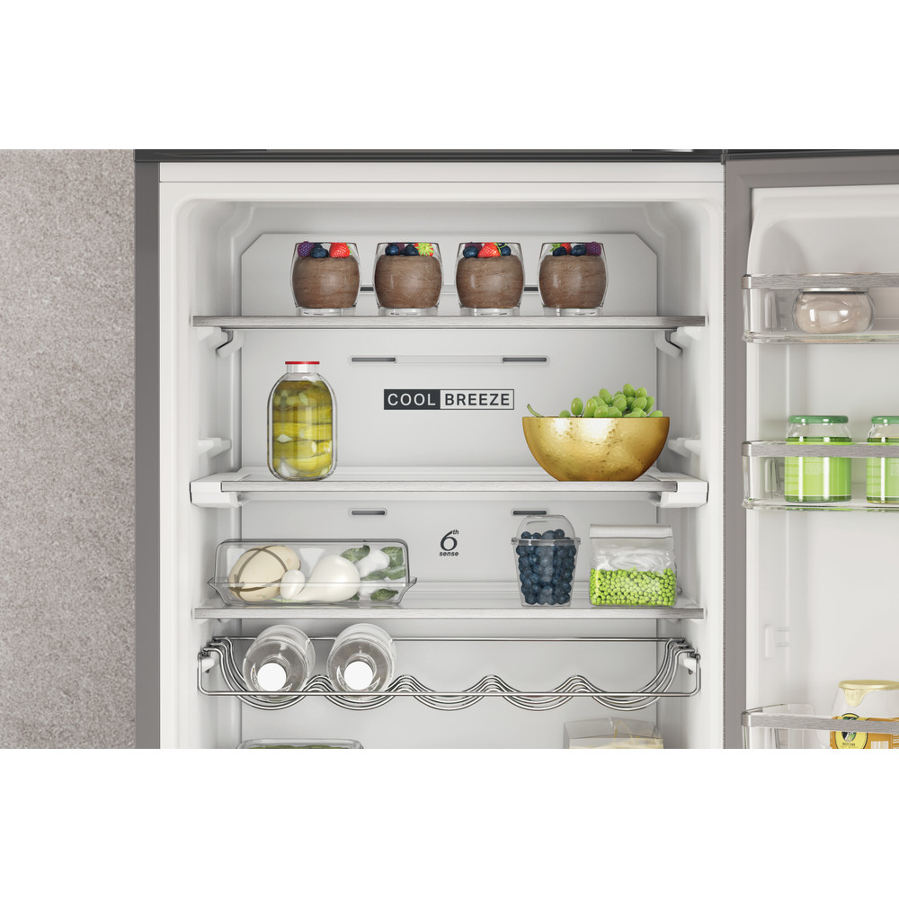 Whirlpool Kombinirani hladnjak Samostojeći W7X 93T MX Zrcalna/Inox 2 doors Lifestyle detail