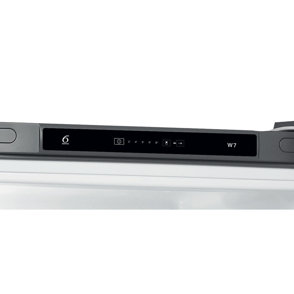Whirlpool Kombinirani hladnjak Samostojeći W7 911I OX Optički Inox 2 doors Control panel
