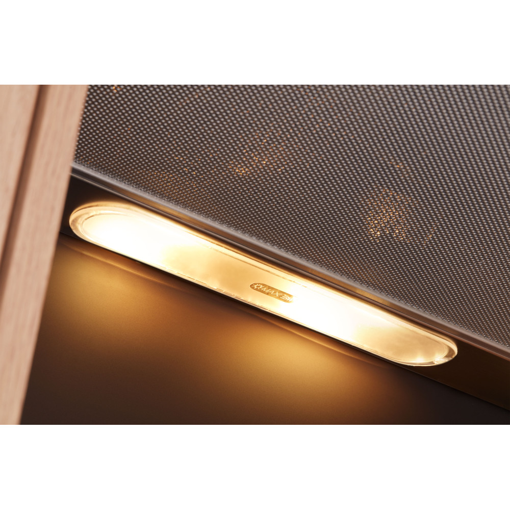 Bauknecht Cappa Apparechio incasso DC 5460 IN/1 Inox Montaggio a parete Meccanico Lifestyle detail