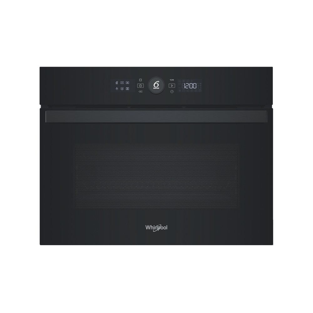 Whirlpool Microondas Encastre WCW46HMB Negro Mecánico y electrónico 52 MW + Función Grill 950 Frontal