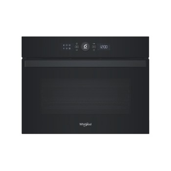 Whirlpool Microgolfoven Inbouw WCW46HMB Zwart Mechanisch en elektronisch 53 Combimicrogolfoven 950 Frontal