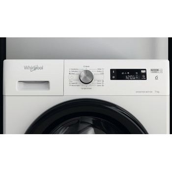 Whirlpool Mosógép Szabadonálló FFS 7238 B EE Fehér Elöltöltős D Lifestyle control panel