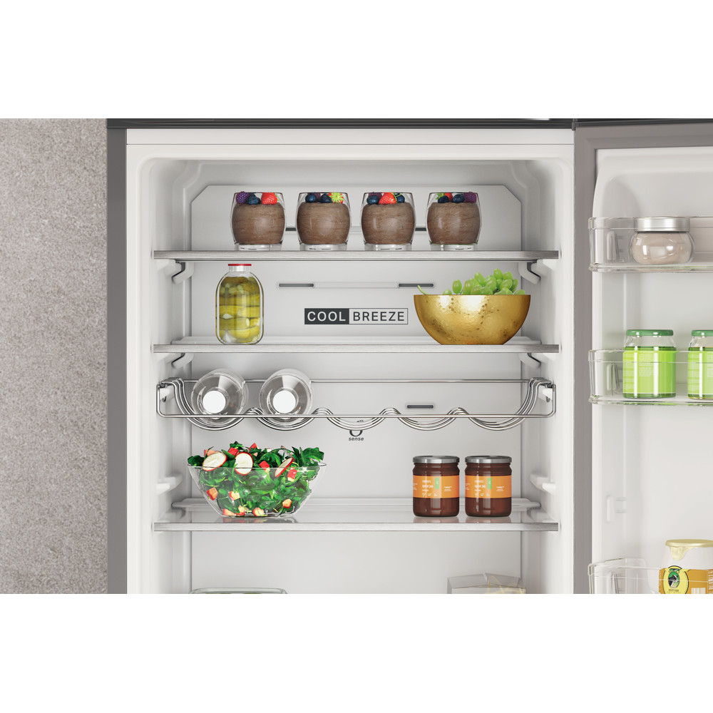 Whirlpool Kombinirani hladnjak Samostojeći W7X 92I OX Optički Inox 2 doors Lifestyle detail