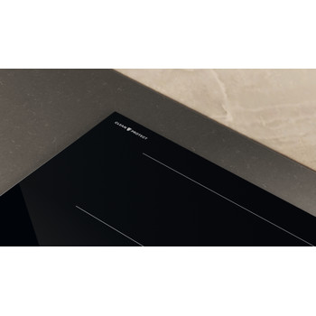 Whirlpool Placa WF S5060 CPBF Preto Induction vitroceramic Lifestyle detail