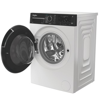Whirlpool Lavadora secadora Libre instalación WPD 0649W SPT Blanco Cargador frontal Perspective open