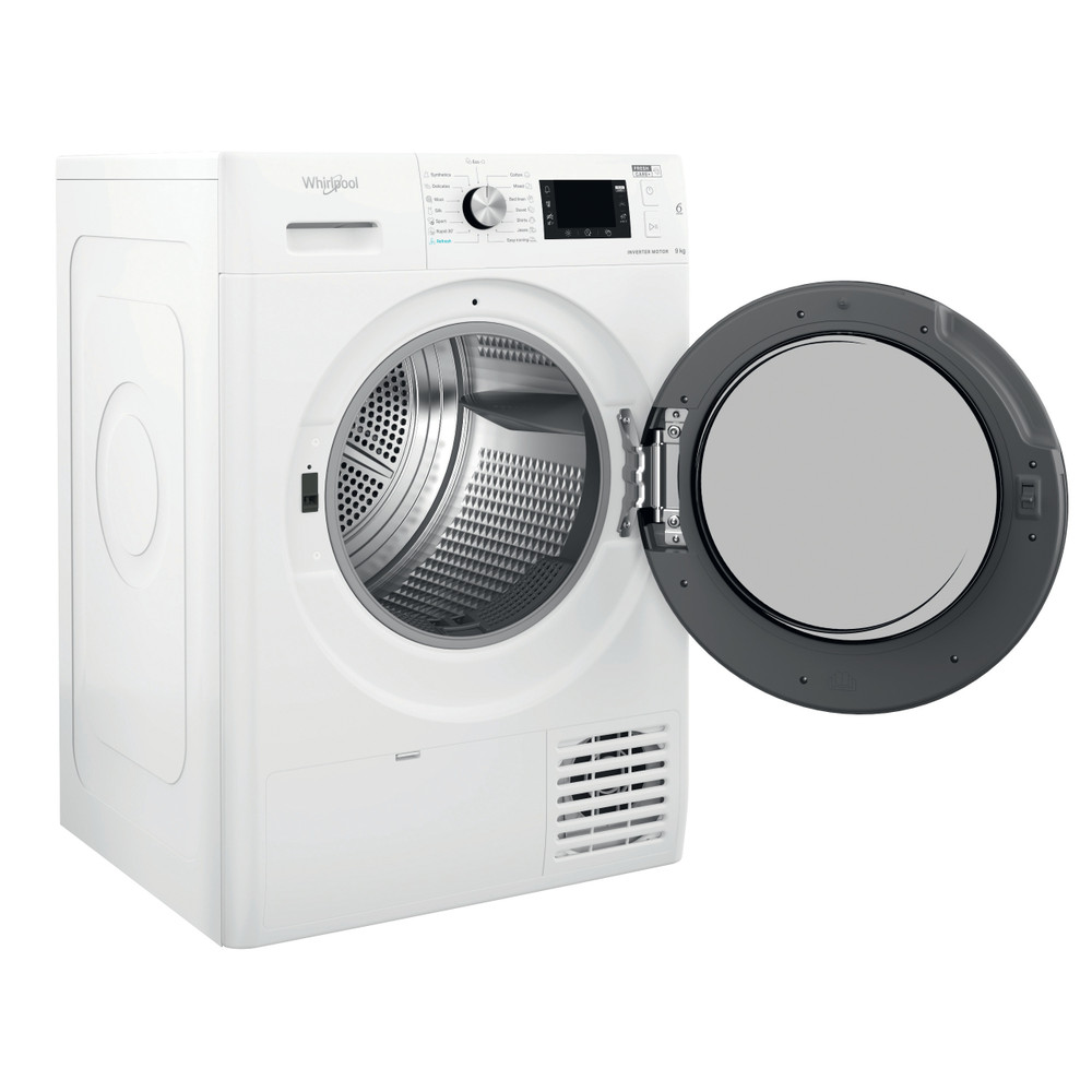Whirlpool Sušička FFT M22 9X3B EE Biela Perspective open