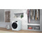 Whirlpool Перална машина Свободностоящи W6X W845WB EE Бял Предно зареждане B Perspective