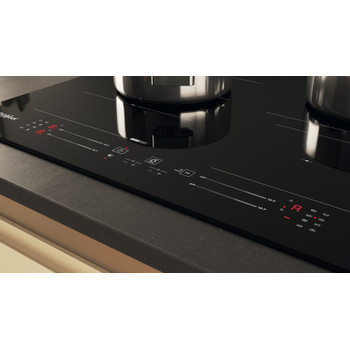 Whirlpool Placa WF S5060 CPBF Preto Induction vitroceramic Control panel